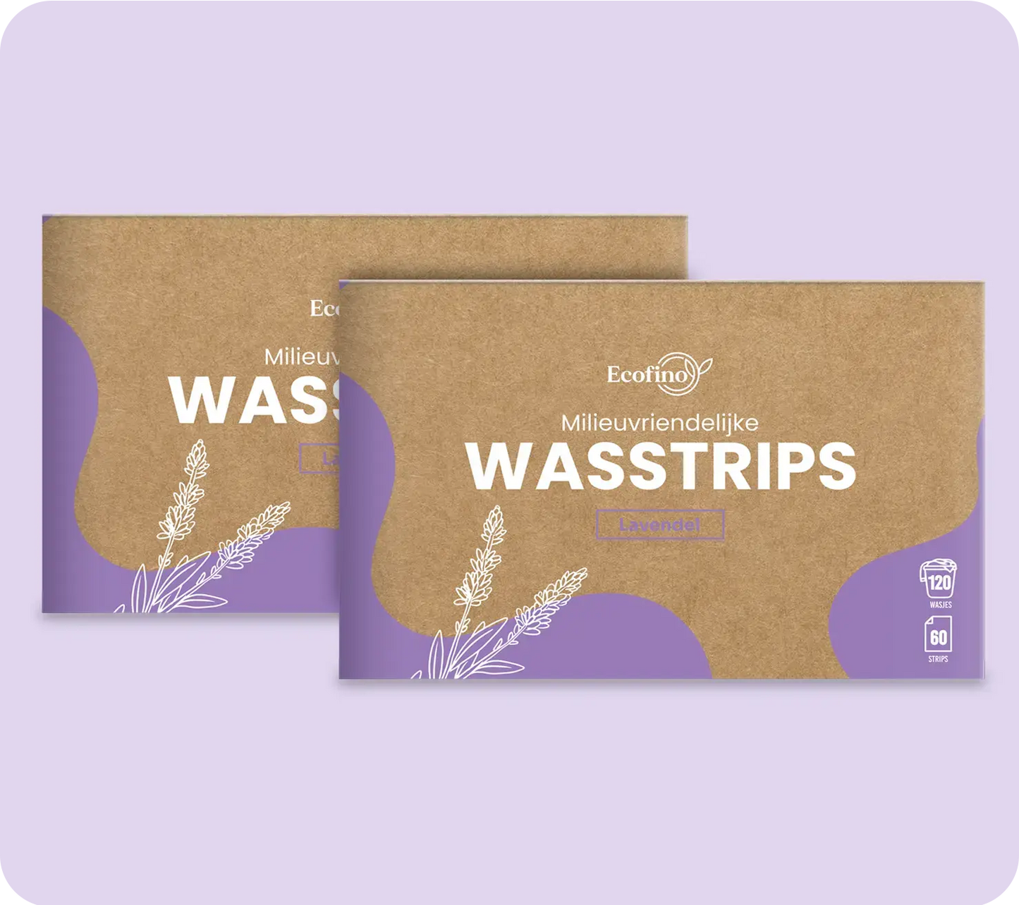 Ecofino wasstrips Lavendel 240 wasbeurten