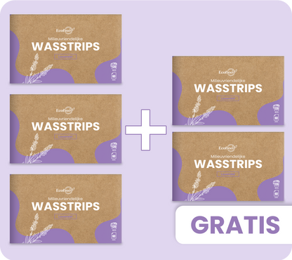 Wasstrips - 3 + 2 GRATIS