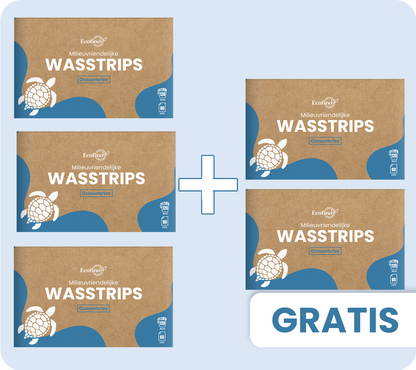 Wasstrips - 3 + 2 GRATIS