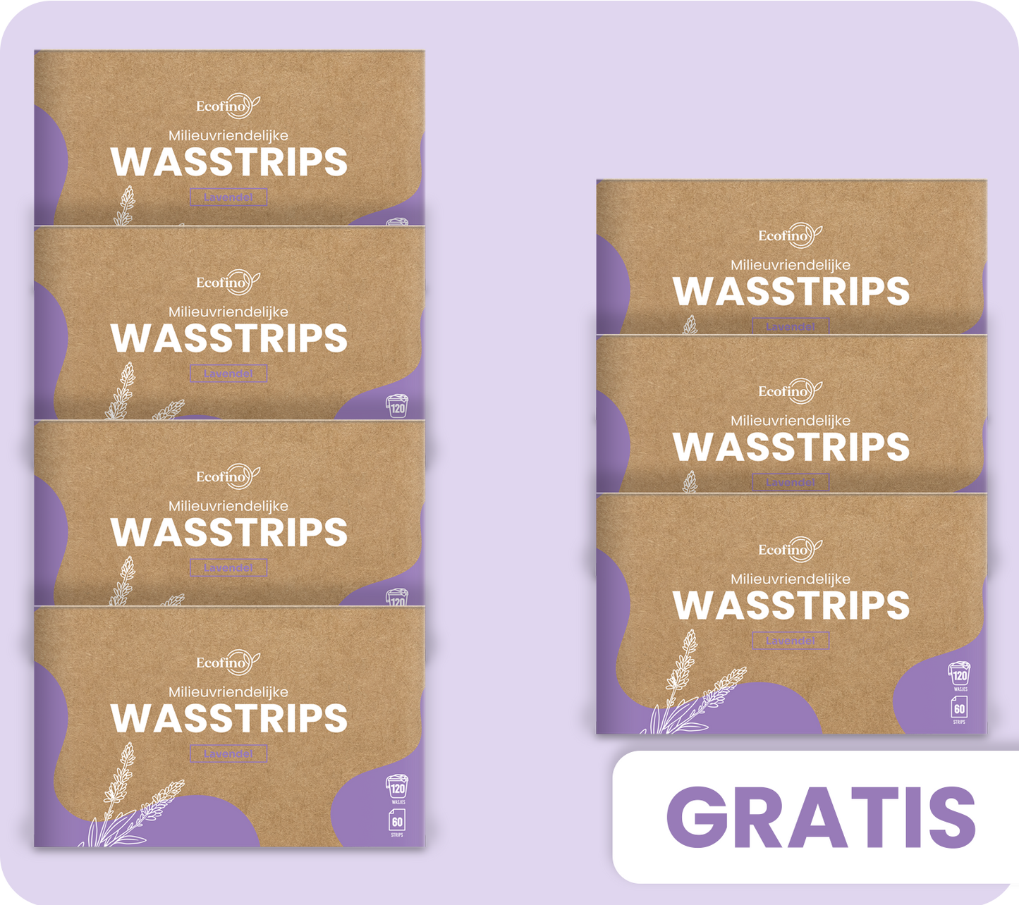 Wasstrips - 4 + 3 GRATIS