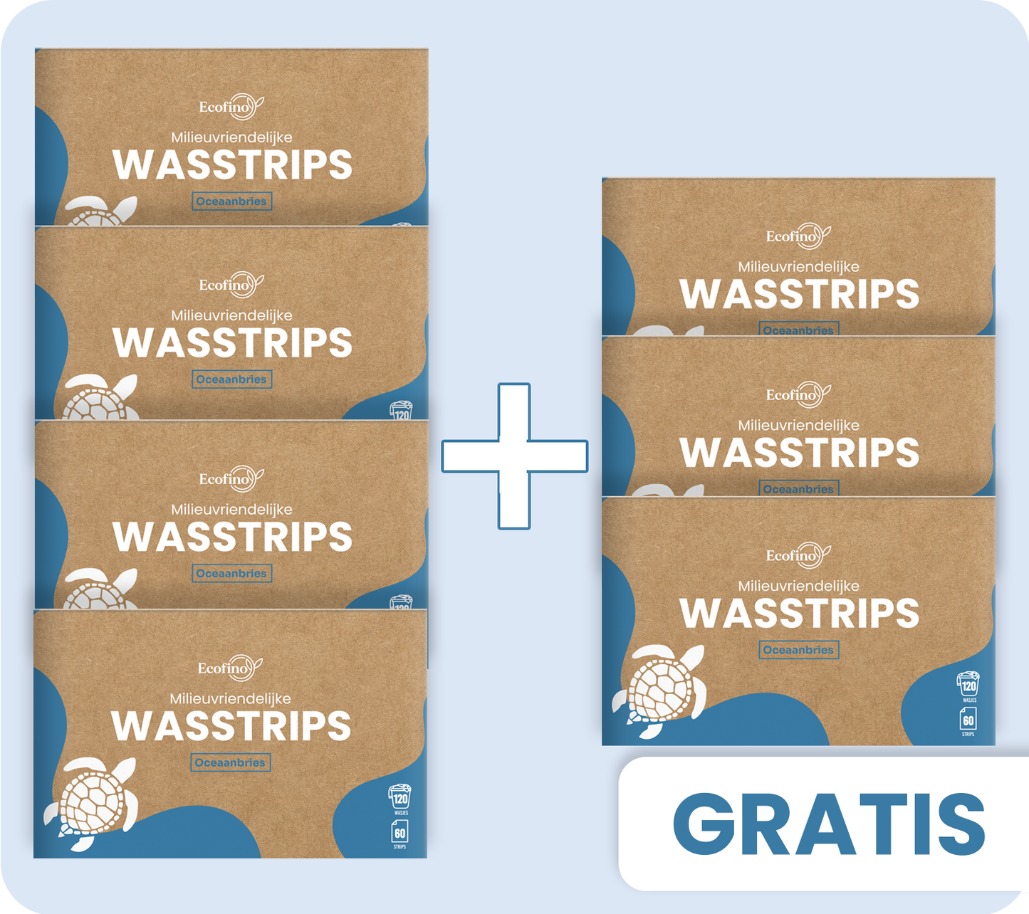 Wasstrips - 4 + 3 GRATIS