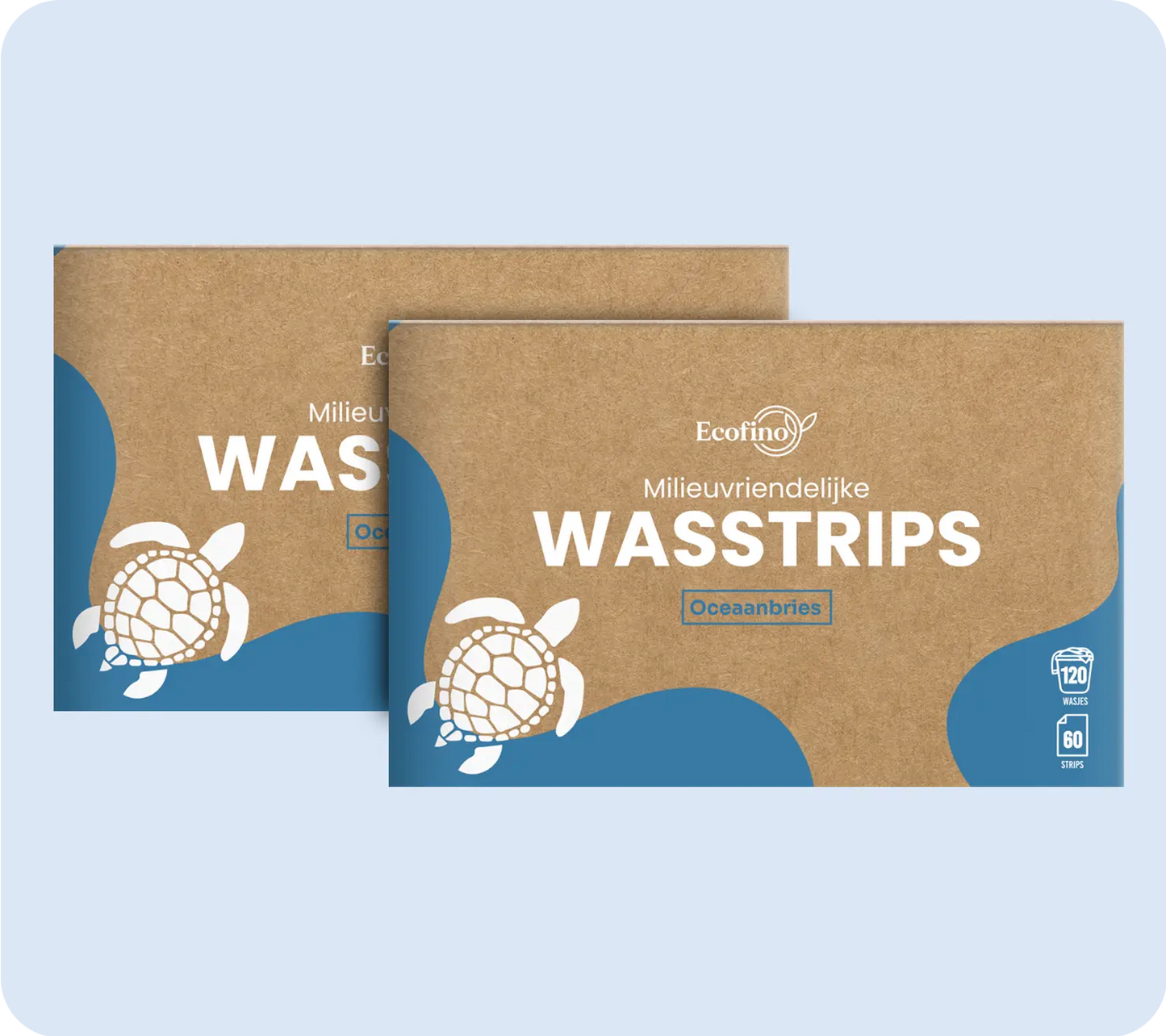 Ecofino Milieuvriendelijke Wasstrips - Oceaanbries